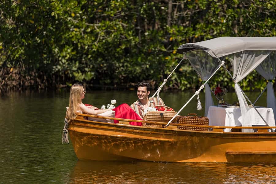 Krabi Private Gondola Cruise with Lunch and Picnic - What the private gondola setup feels like on the water