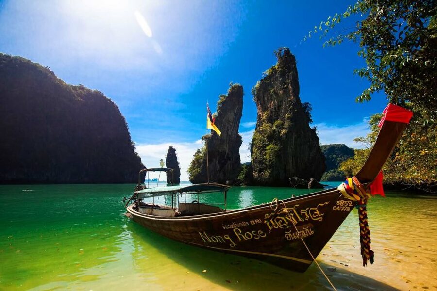 Krabi: Private Long Tail Boat Tour to James Bond Island - Kudu Island: Paddle Boarding and Swimming in Clear-Water Conditions