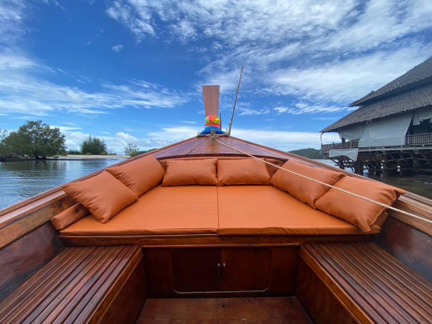 Krabi: Private Luxury Long-Tail Boat Tour to Hong Island - Getting from your hotel to the water