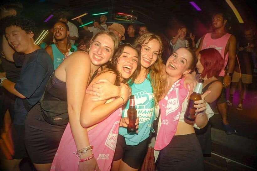 Krabi Pub Crawl - The Best Nightlife Tour in Ao Nang! - Your first bar stops: how the free pour shots work