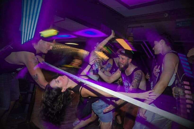 Krabi Pub Crawl - The Best Nightlife Tour in Ao Nang! - Big group energy: party hostels and random strangers