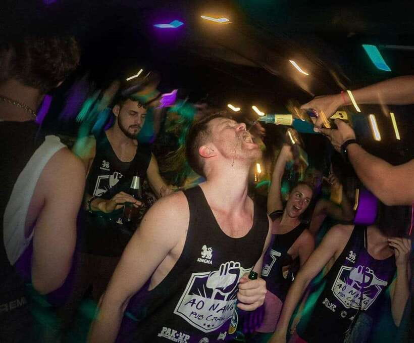 Krabi Pub Crawl - The Best Nightlife Tour in Ao Nang! - Timing and “stay on the schedule” realities