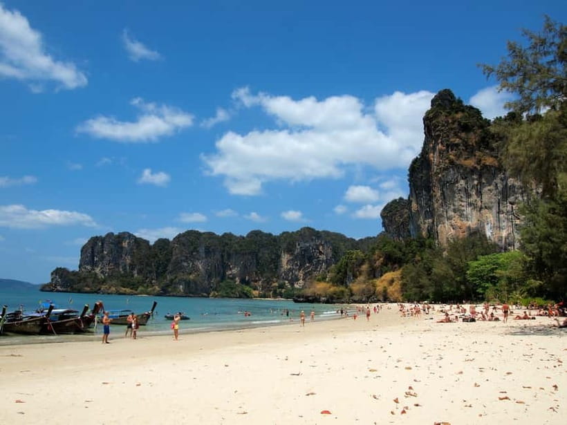 Krabi: Railay Beach & Caves + Jurassic World : Rebirth Sites - Phra Nang Cave shrine: sacred space with a cinematic-feeling setting