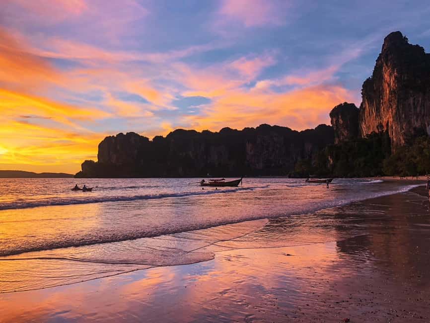 Krabi: Railay Sunset and Bioluminescent Plankton Tour - The Railay Beach Break: Swim, Photos, and Real Relaxation