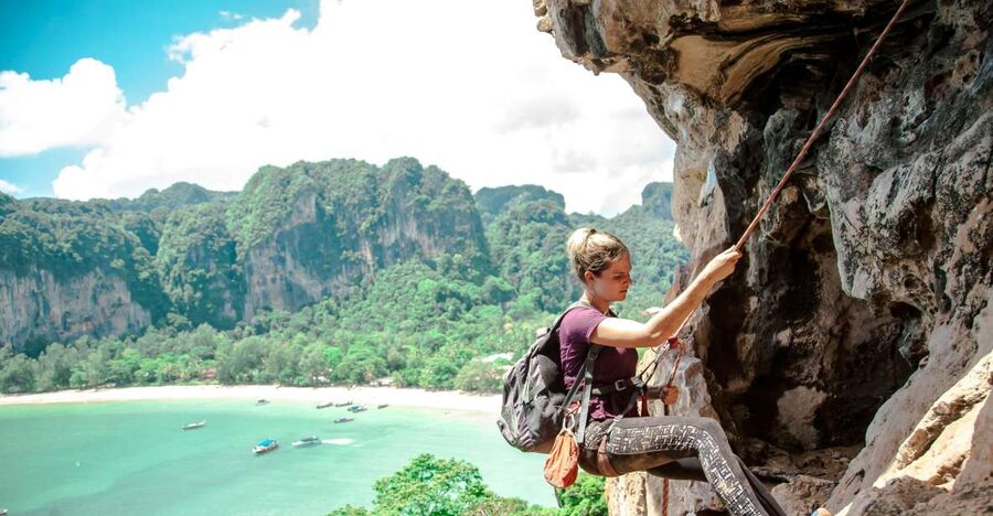 Krabi: Rock Climbing Tour at Railay Beach - Caving and Cave Tours: Exploring Another Side of Krabi