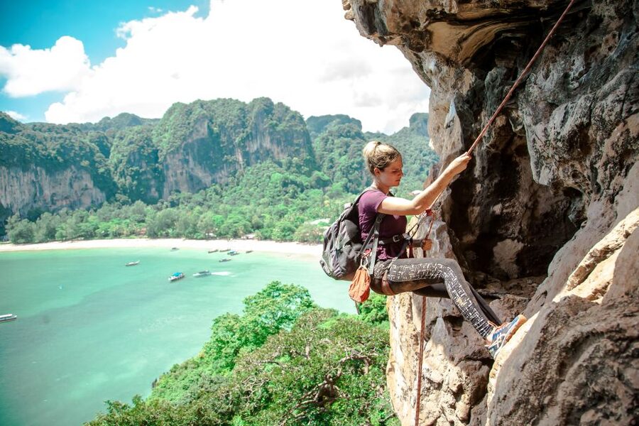 Krabi: Rock Climbing Tour at Railay Beach - Guides and Group Style: Safety, Enthusiasm, and Real Talk