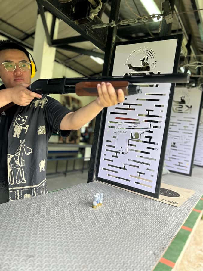 Krabi shooting package C 5guns - What You’ll Do During Your Shooting Time