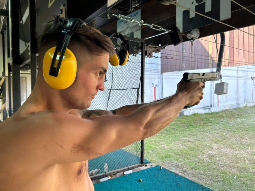Krabi shooting range (9mm GLOCK17 10 bullet) - What to bring, and the rules that keep the day smooth