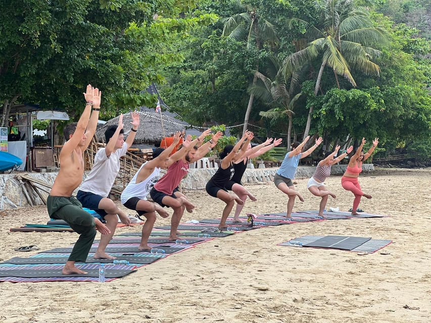 Krabi: Sunrise Yoga Balance Join-in Class - Where You Start: Yoga On the Beach by Yoga Balance (Ao Nang)