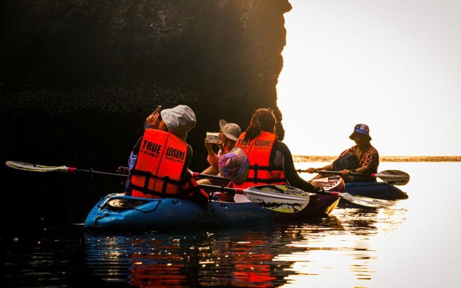 Krabi: Sunset Kayaking Ao Thalane with Dinner BBQ - Ao Thalane at Sunset: Mangroves, Caves, and the Light Change