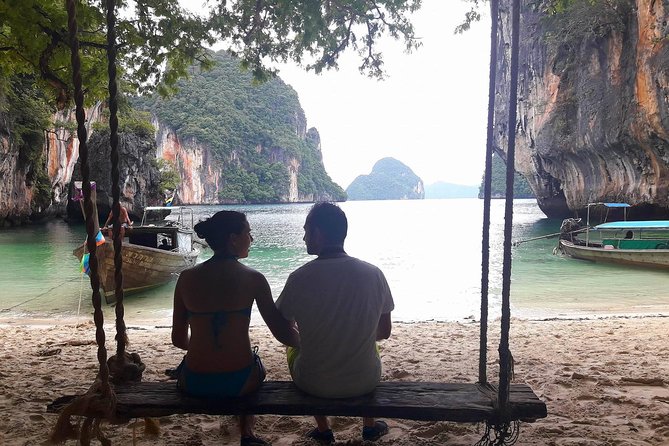 Krabi to James Bond and Hong Islands Offbeat Speedboat Tour - Stop 3: James Bond Island from the sea, not the crowd line