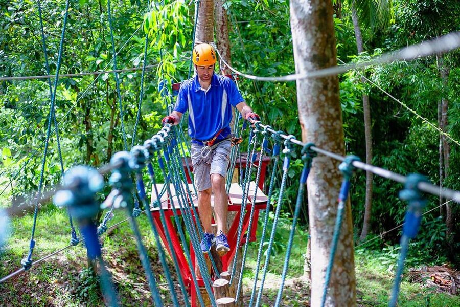 Krabi: Ultimate Zipline Games Challenge - Height rules and who should skip this