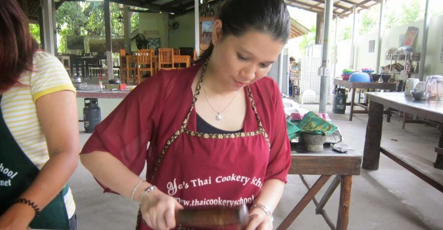 Krabi: Ya's Cookery Late Afternoon Thai Cooking Class - The end-of-class meal: you eat what you cooked