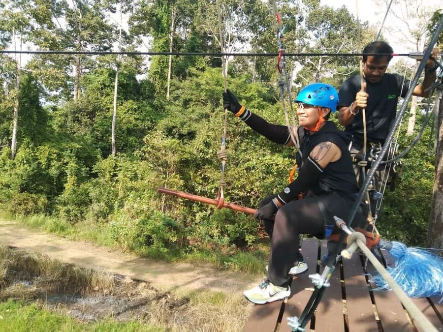 Krabi Zipline adventure - Entering The Course: Why this Krabi zipline day feels special