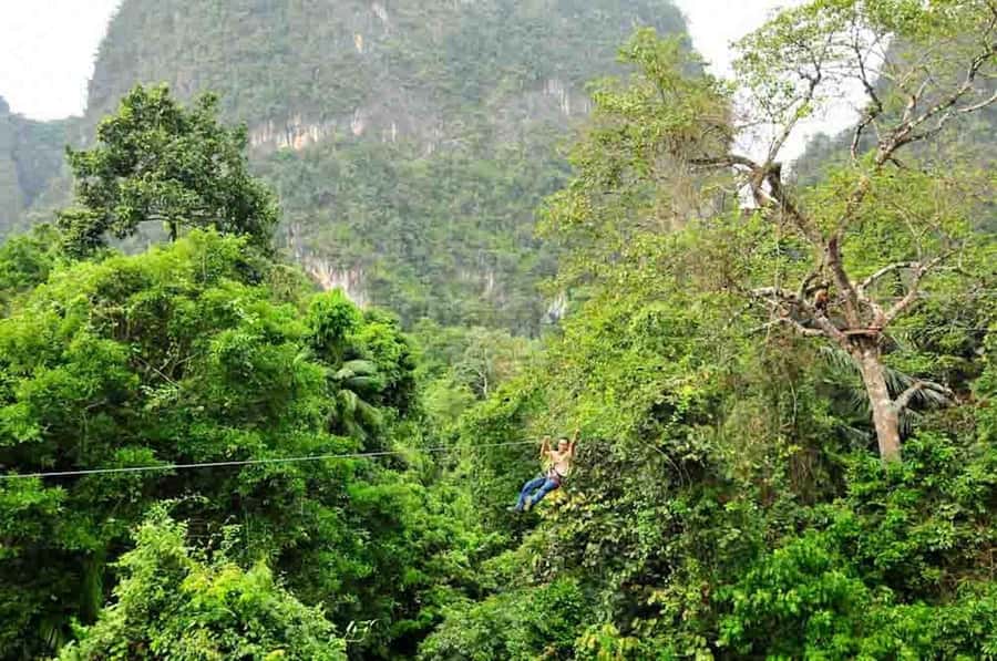 Krabi Zipline adventure - Rock Climbing and Lunch: How the full-day package keeps momentum