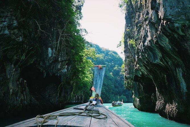 Longtail Boat Private Charter Tour to Hong Islands From Krabi - Stop-by-stop: Pak Bia Island snorkeling and jellyfish checks