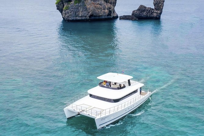 Luxury Sunset Cruise at Krabi's Coastlin with Power Catamaran - From hotel pickup to Krabi Marina: logistics without the stress