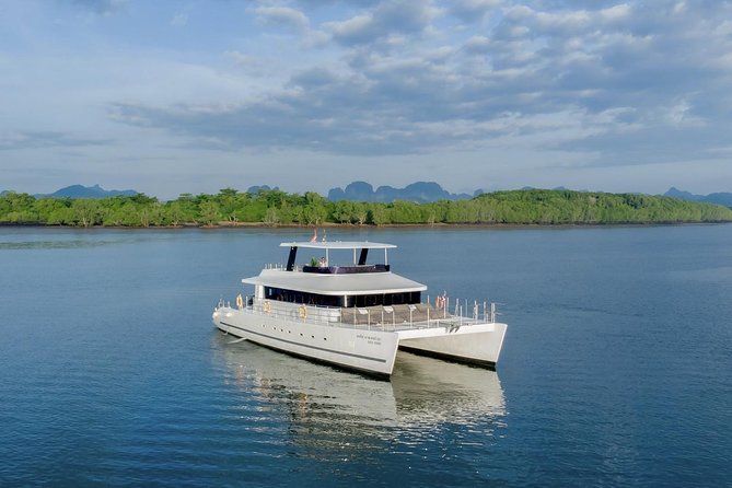 Luxury Sunset Cruise at Krabi's Coastlin with Power Catamaran - Krabi River sightseeing: your warm-up before the islands