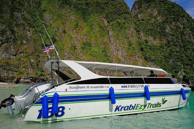 Phi Phi Early Bird & 4 Islands - Day Tour by Speedboat From Krabi - Pileh Bay and Its Emerald Lagoon: Swimming and Jump-Off Time