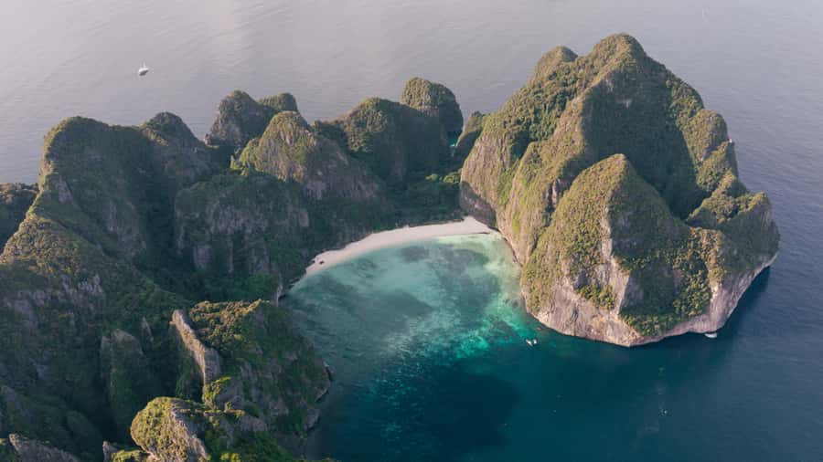 Phi Phi: Exclusive Full Day Longtail Boat to 7 Islands - Viking Cave: Limestone Walls With Ancient Drawings