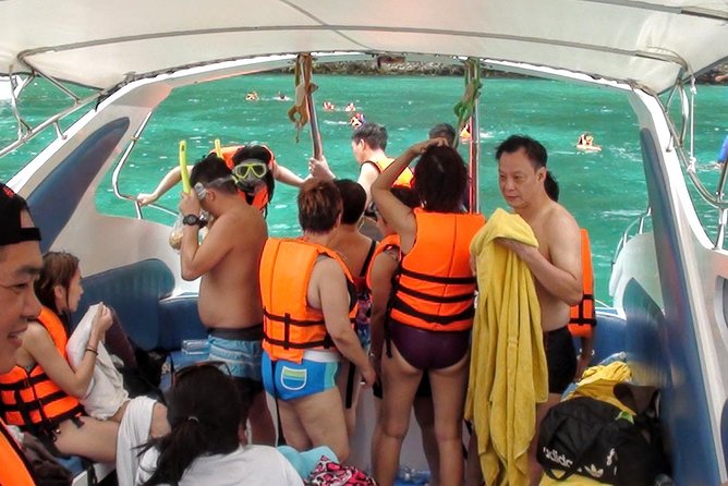 Phi Phi Island Speed Boat Adventure from Krabi - The speedboat ride and where you should sit