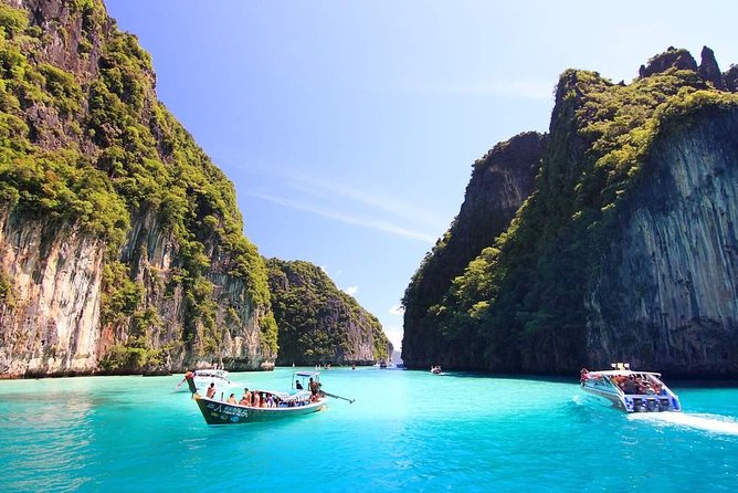 Phi Phi Island Tour by Speedboat from Krabi with Lunch (SHA Plus) - Maya Bay and Monkey Beach: movie-famous views with a crowd reality check