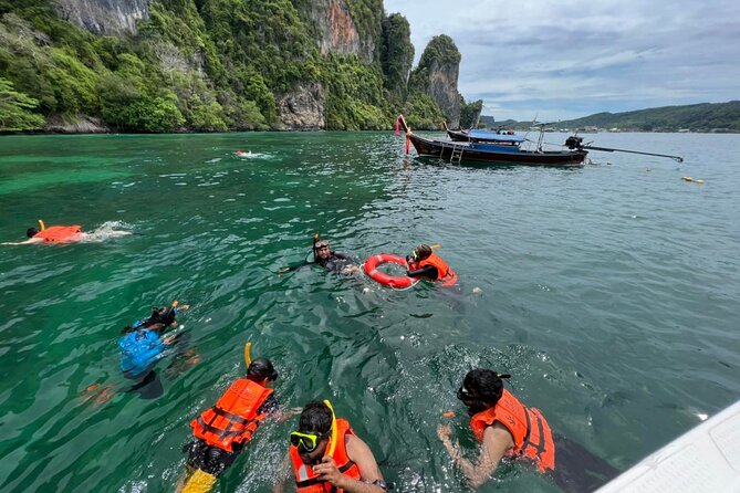 Phi Phi Islands Adventure Day Tour by Speedboat from Krabi - Phi Phi Don for lunch and real walking time