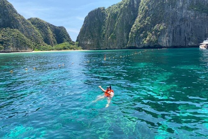 Phi Phi Islands and Maya Bay Tour by Speedboat from Krabi - Bamboo Island: small, flat, and a satisfying end-of-day swim