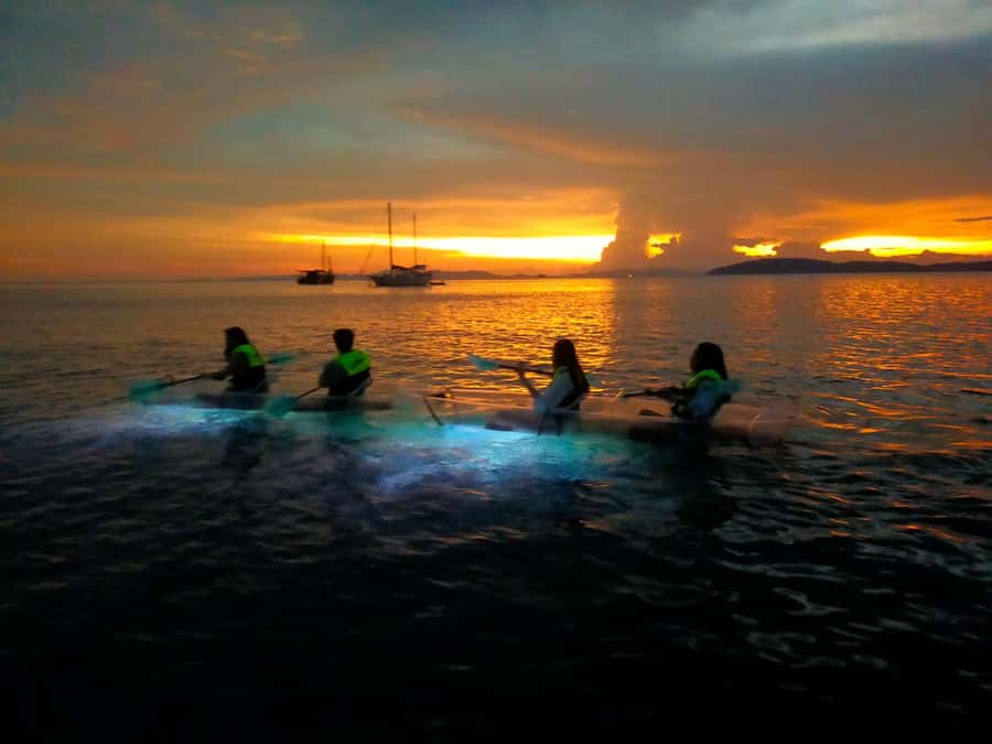 Railay: Illuminated Clear Kayak Night Tour Bioluminescence - Why a clear kayak in Railay feels special after sunset