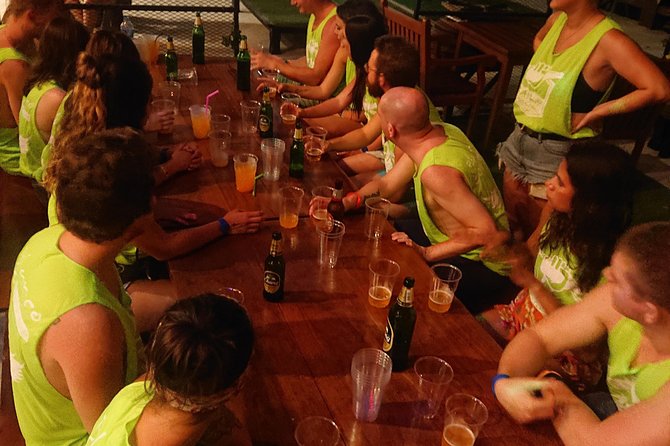 Railay Pub Crawl - The bar hopping part: multiple stops and party energy