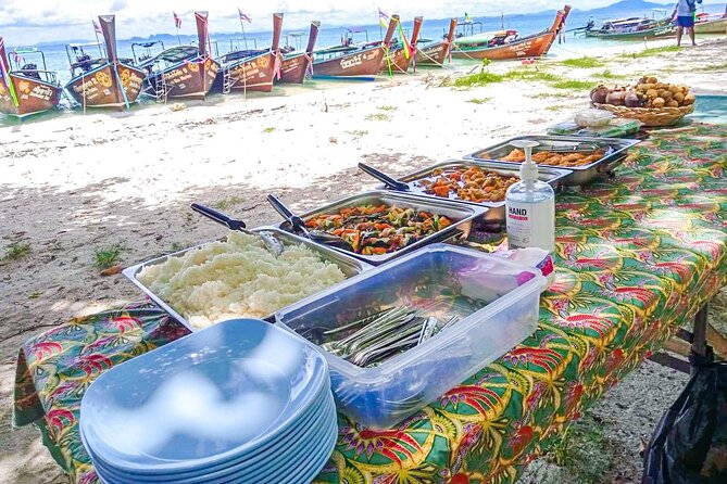The Krabi 4 Island Tour by Longtail Boat - Poda Island: lunch on the beach and swim time at midday