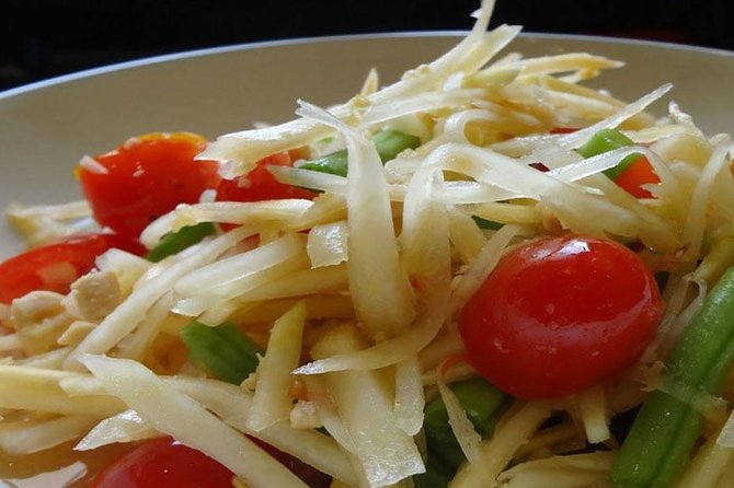 Ya's Krabi Thai Cookery School - The meal after class: a full Thai spread you can actually use